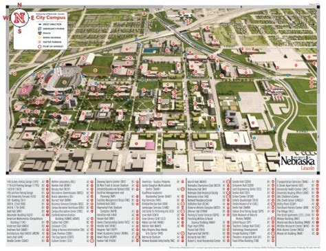 University Of Nebraska Lincoln Campus Map