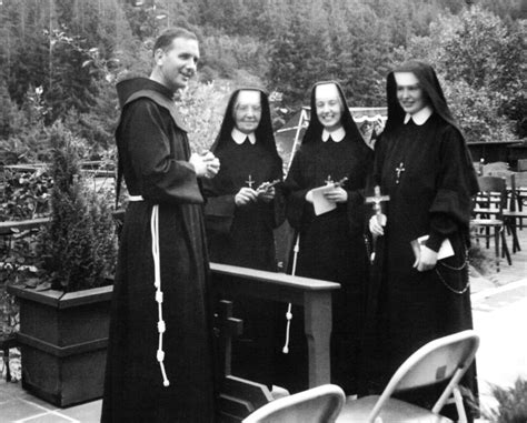 Sisters of St. Francis with Franciscan Monk on Retreat 196… | Flickr