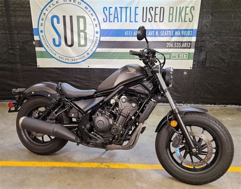 2021 Honda Rebel 500 abs | Seattle Used Bikes