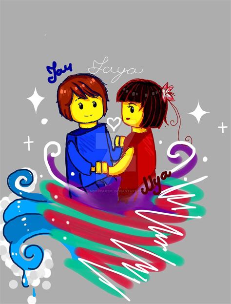 Jaya Ninjago | Jay x Nya by Sophieartpl on DeviantArt