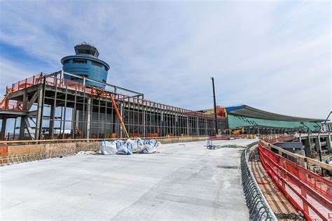 LaGuardia Airport Terminal B Construction Photos: August 2019