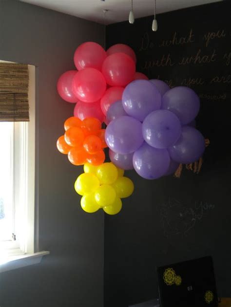 Make your own balloon clusters | Party decorations, Party balloons ...