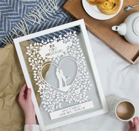 22 First Wedding Anniversary Paper Gift Ideas | OneFabDay.com