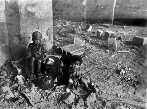 Filipino children homeless amid WWII wreckage, 1945 (2) | Flickr