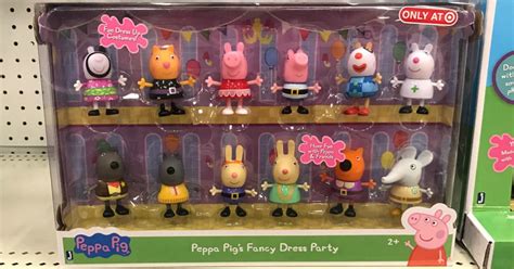 Target.com: Peppa Pig Fancy Dress Party Figures 12-Pack ONLY $15 (Regularly $30)