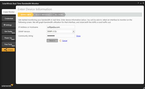 SolarWinds Real-Time Bandwidth Monitor 1.0.0.114 - Download, Review ...