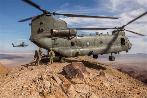 SNAFU!: Royal Air Force 18(B) Sqn Chinook leads two Apache helicopters from 4 Regt AAC into the ...