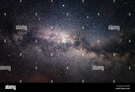 Milky Way galaxy in the night sky Stock Photo - Alamy