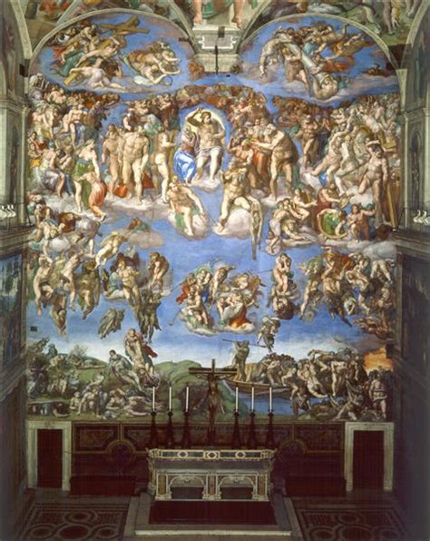 Michelangelo Last Judgement High Resolution