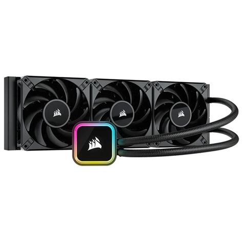 Corsair iCUE H150i ELITE 360mm RGB AIO Liquid CPU Cooler Black - Umart ...