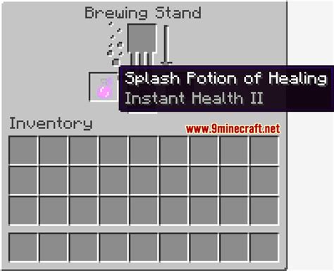 Splash Potion of Healing (Instant Health II) - Wiki Guide - 9Minecraft.Net