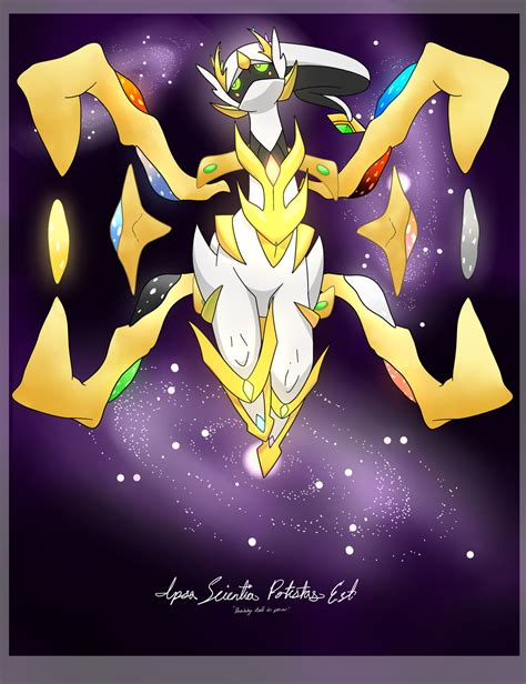 Mega Arceus by TonyFicticium on DeviantArt