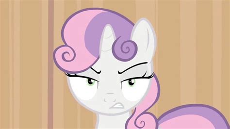 Sweetie Belle angry face