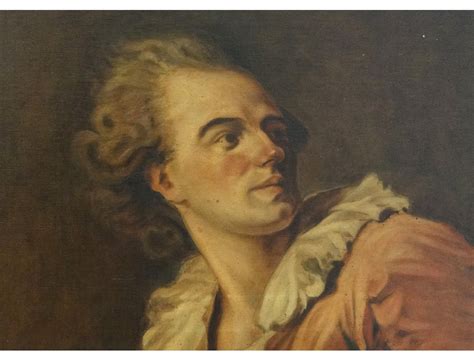 HST table Enlightenment philosopher Diderot writer portrait painting XIX