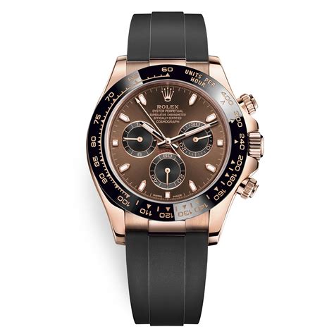 ᐉ Rolex Cosmograph Daytona 116515LN Chocolate Index Oysterflex Everose ...