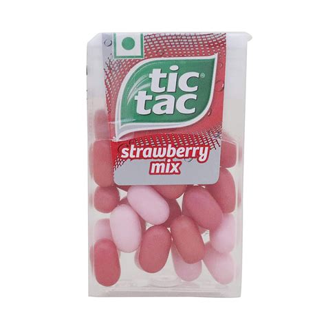 Ferrero Tic Tac Mints, Strawberry, 15.5g : Amazon.in: Grocery & Gourmet ...