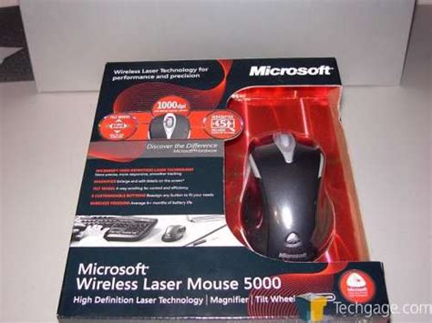 Microsoft Wireless Laser Mouse 5000 – Techgage