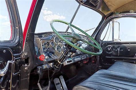 Big Rig Wall Art - Photograph - Mack Truck Interior by Rudy Umans | Truck interior, Mack trucks ...