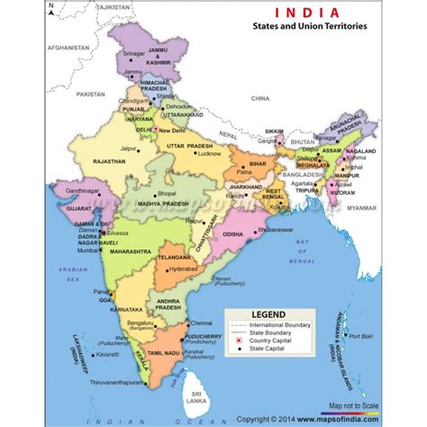 India Original Map