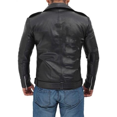 Police Style Leather Motorcycle Jacket – Musheditions