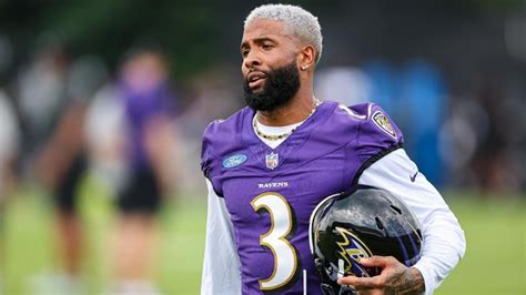 Ravens' Odell Beckham Jr. (ankle) added to injury report as veteran WR ...