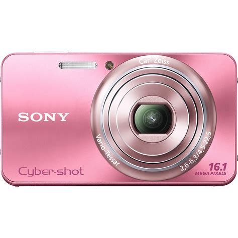 Sony Cyber-shot DSC-W570 16.1 Megapixel Compact Camera, Pink - Walmart ...