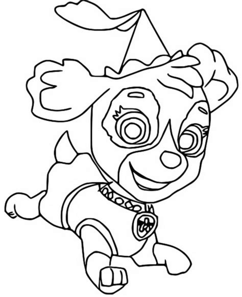 Top 80 best skye paw patrol coloring pages , free to print and download ...