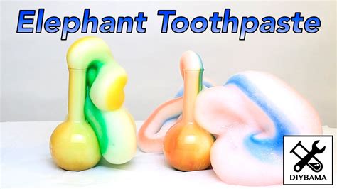 Funny Elephant Toothpaste (Chemical Reaction) - YouTube