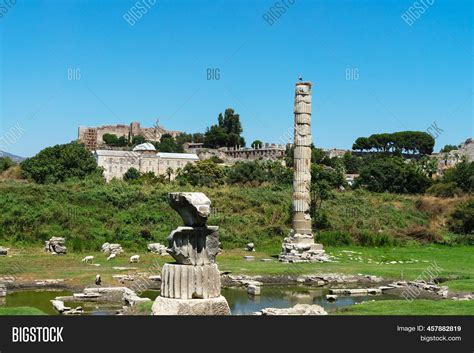 Ruins Temple Artemis Image & Photo (Free Trial) | Bigstock