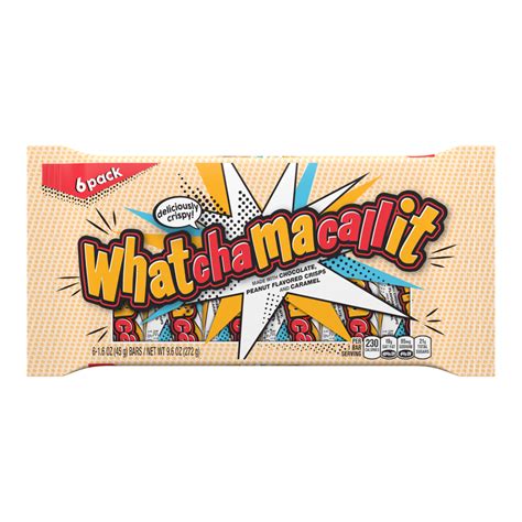 WHATCHAMACALLIT Candy Bars, 9.9 oz, 6 pack