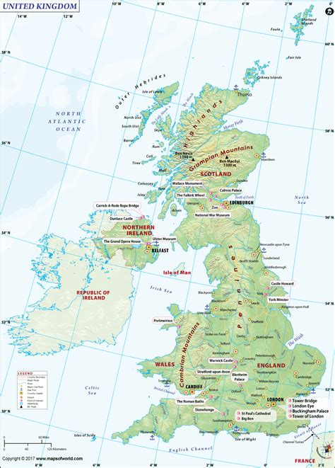 Uk Map and Other 97 Related British Maps | England map, Map of britain ...