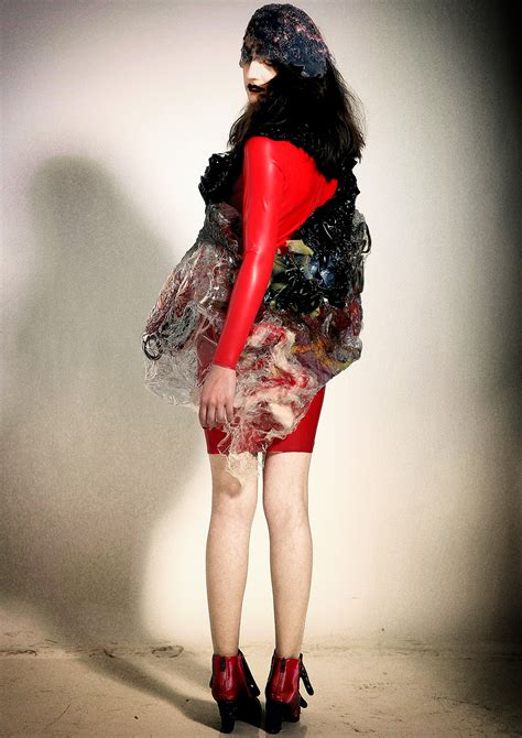 Sculptural Fashion Collection 3 Outfits "Kakotopia" on FIT Portfolios