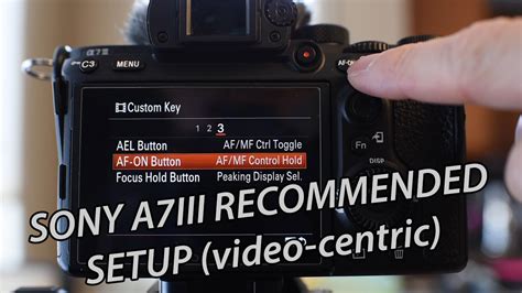 How to set up the Sony A7iii - Recommended Settings, tips and tricks ...