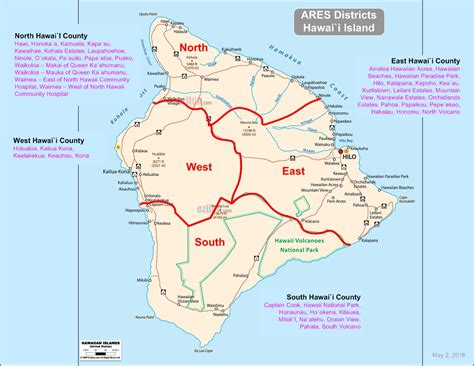 Hawaii County Districts