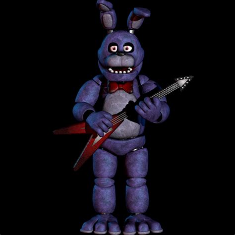 [Blender/FNAF] Bonnie merch render by RazvanAndrei123 on DeviantArt