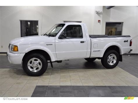 2002 Oxford White Ford Ranger Edge Regular Cab 4x4 #40756141 | GTCarLot.com - Car Color Galleries