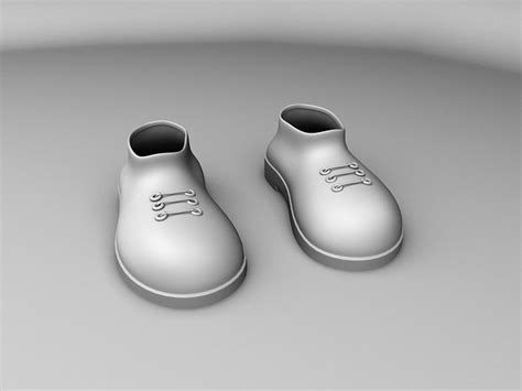 3D Cartoon Character Shoe | CGTrader