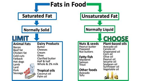 What are saturated and unsaturated fats? - PALS