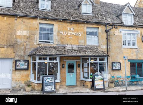 Stow on the Wold, The Old Stocks Inn restaurant and bar with rooms, in ...