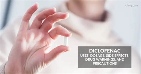 Diclofenac - Uses | Dosage | Side Effects | Drug Warnings | Precautions