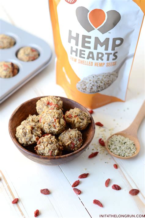 Hemp Heart Super Food Cookie or Snack. hemp hearts, goji berry, chia seeds, nut butter, maple ...