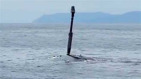 Our First Glimpse Of The Navy’s Orca Unmanned Submarine At Sea