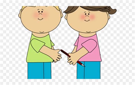 Student Sharing Cliparts - Helping Hands Classroom Rules - Png Download (#1114748) - PinClipart