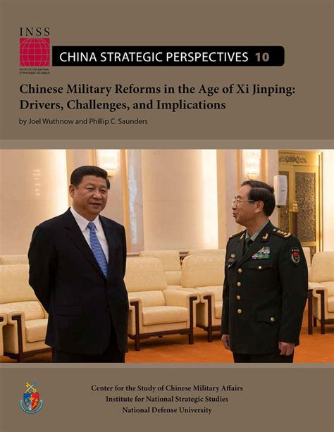 Chinese Military Reforms in the Age of Xi Jinping: Drivers, Challenges ...