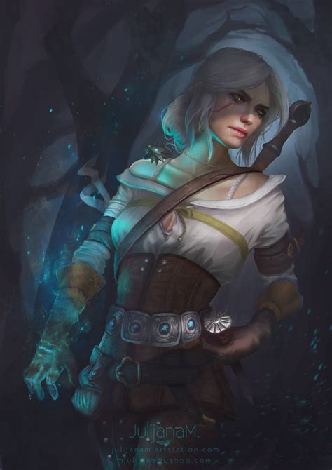 Ciri by Witcher 3 Wild Hunt fan art by Julijana Mijailovic : r ...