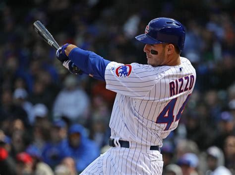 Chicago Cubs: Anthony Rizzo rough April 2018 season