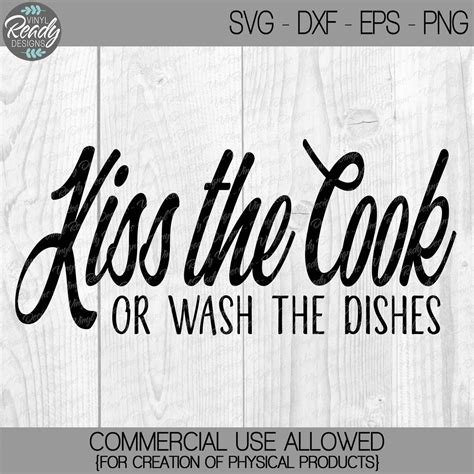 Kitchen Svg Cut File Svg Vector Clip Art Design Svg Eps Png Dxf Digitial Download Svg Cutting ...