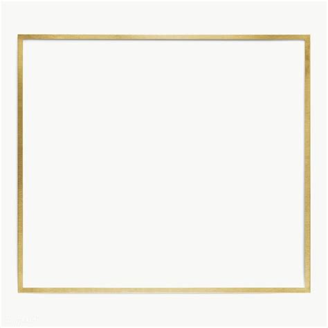 Gold square frame design element | free image by rawpixel.com / Jira | Frame mockup free, Frame ...