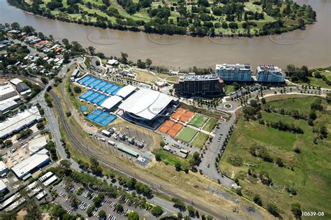 Queensland Tennis Centre Tennyson Aerial Photography