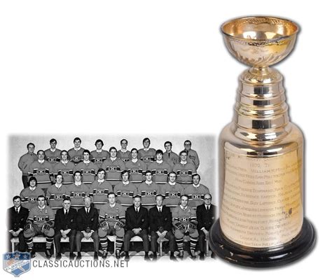 Lot Detail - Jacques Lemaire's 1970-71 Montreal Canadiens Stanley Cup Championship Trophy (13")